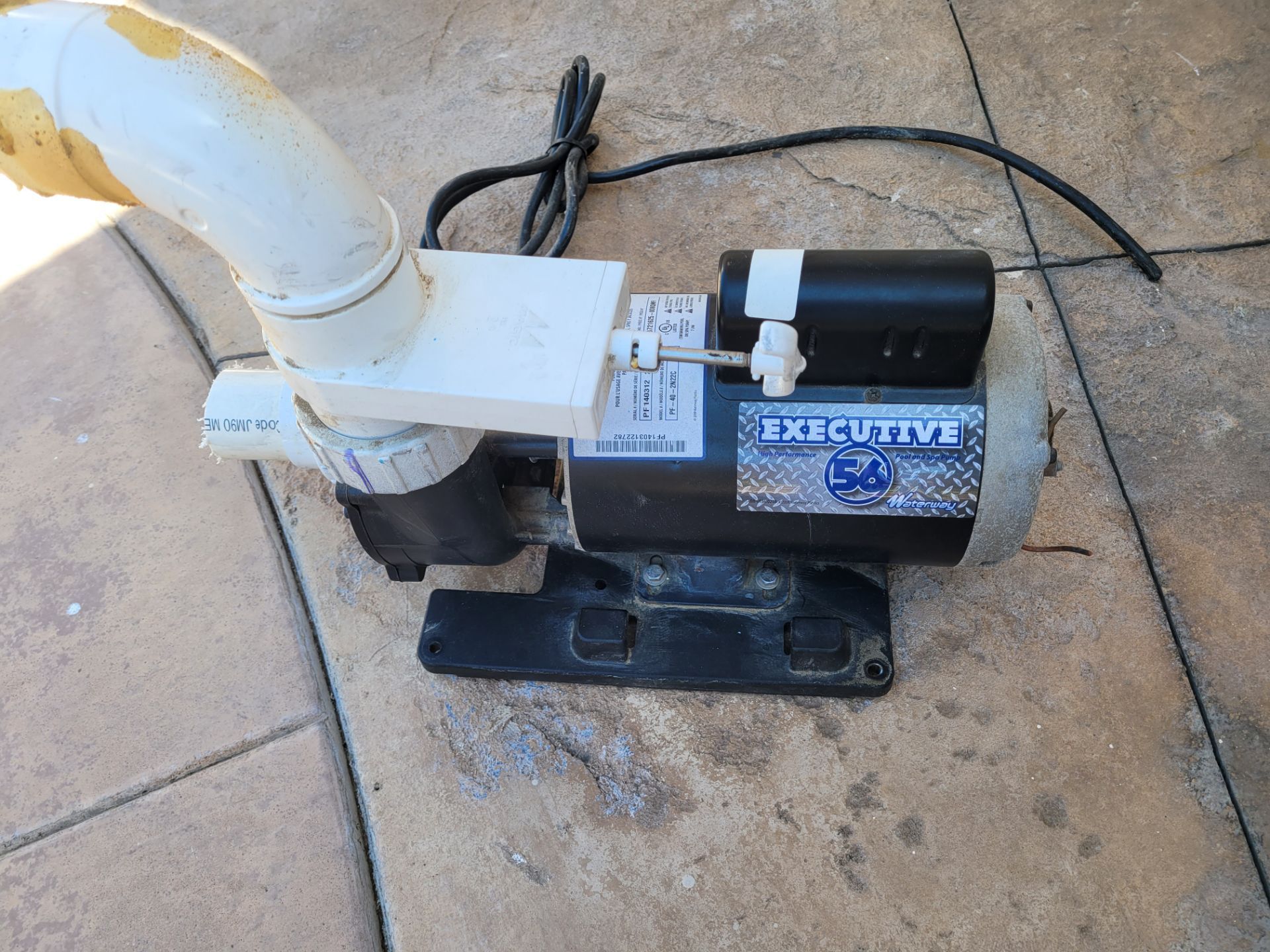 Executive 56 pool and spa pump
