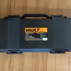 Pelican V770 Vault Single Scoped Case, Black NEW