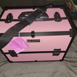 Large hard cased makeup Tote