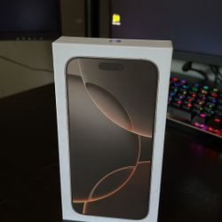iPhone 16 Pro Max Desert Titanium 
