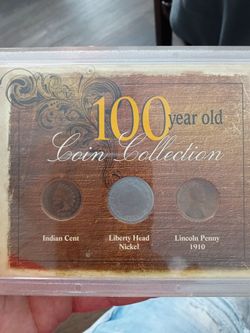 Authenticated 100 year old coin collection