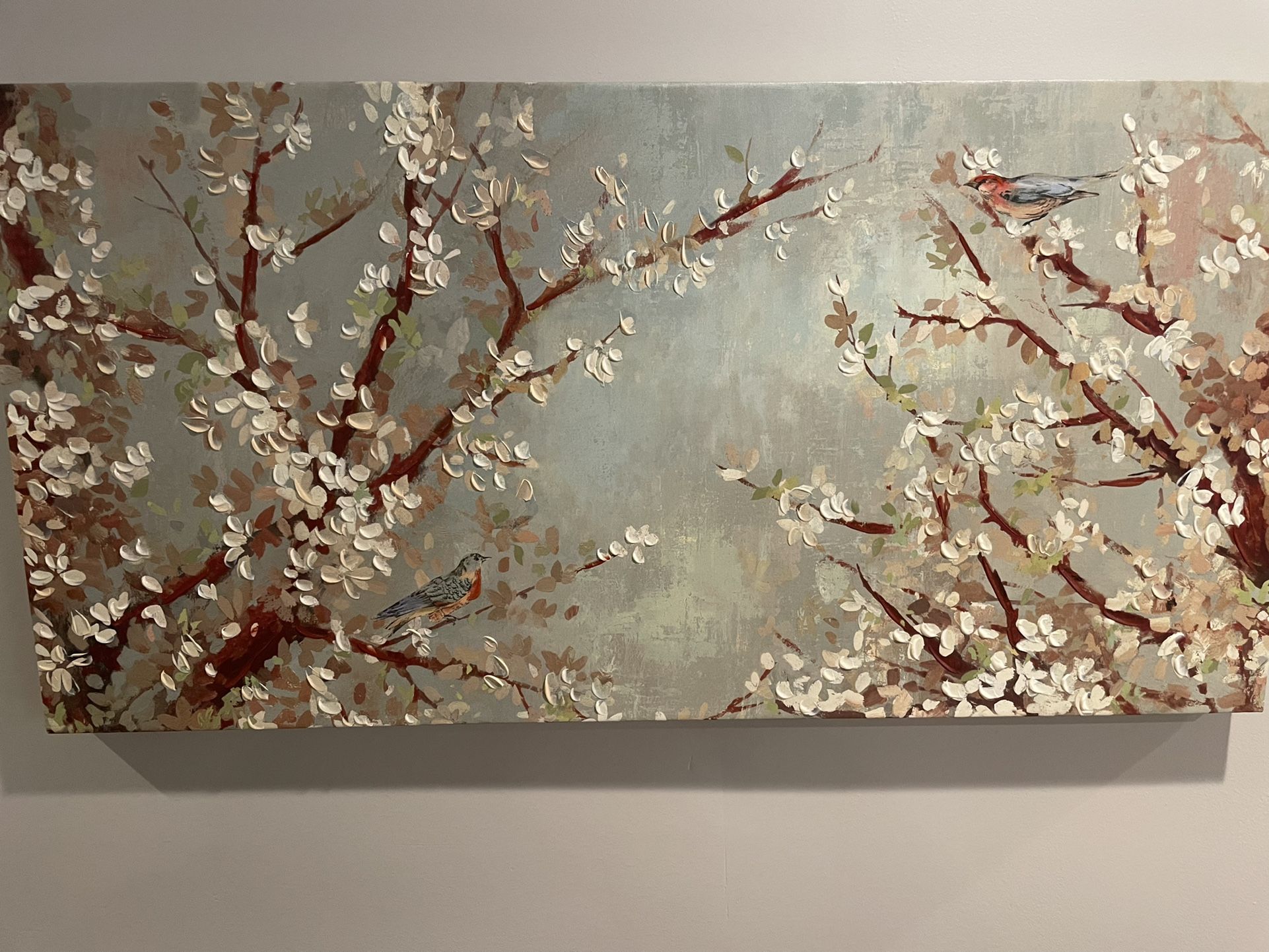 Bird Painted Canvas
