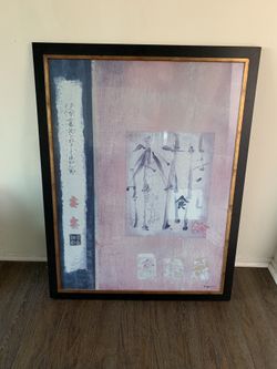 Pottery Barn Wall Art and Frame