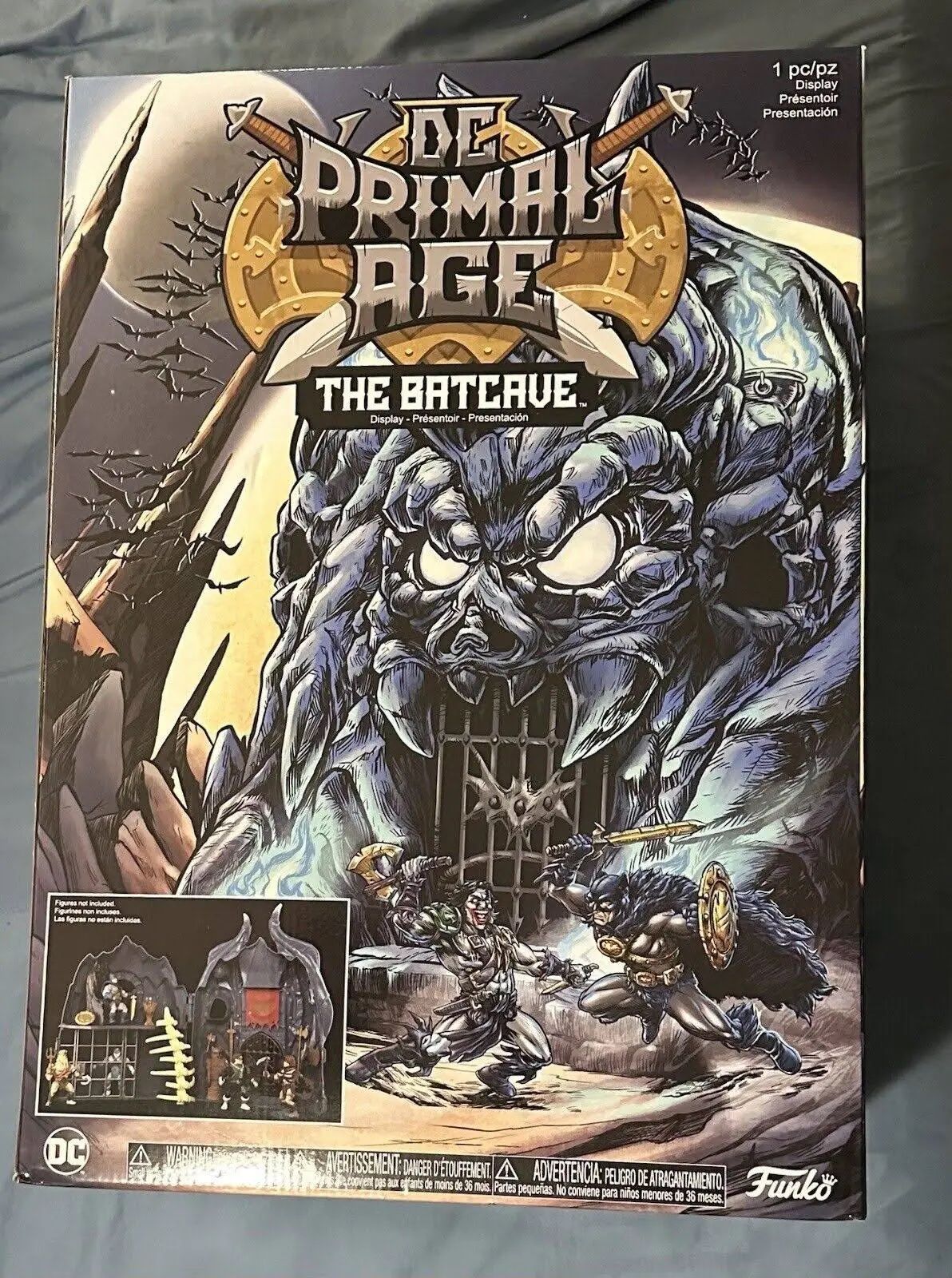 Dc Primal Age The Bat Cave