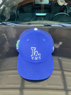 Dodgers Blue Spring Training Trucker Hat Size 7 3/8