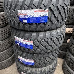 33x12.50r20 Atlander MT Set Of 4 New Tires Installed And Balanced