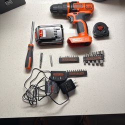 Black and Decker Drill Set