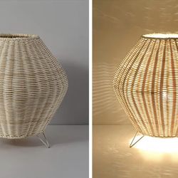 Beautiful Japanese Bamboo Lamp