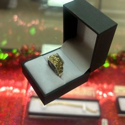 14K Nugget Ring 
