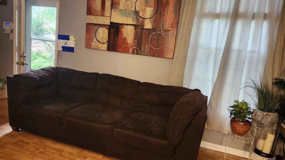 2 Piece Brown Sectional 