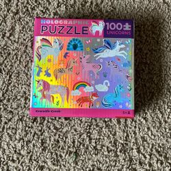 Holographic Unicorn Puzzle 