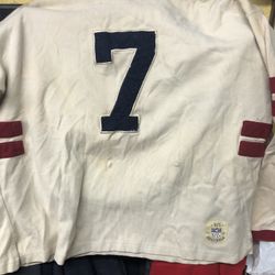 Vintage Canton Ohio bulldogs football jersey