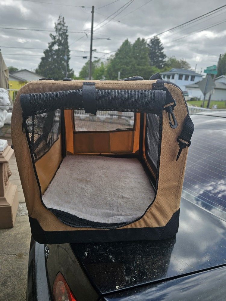 Collapsible Portable Dog Crate Medium Size