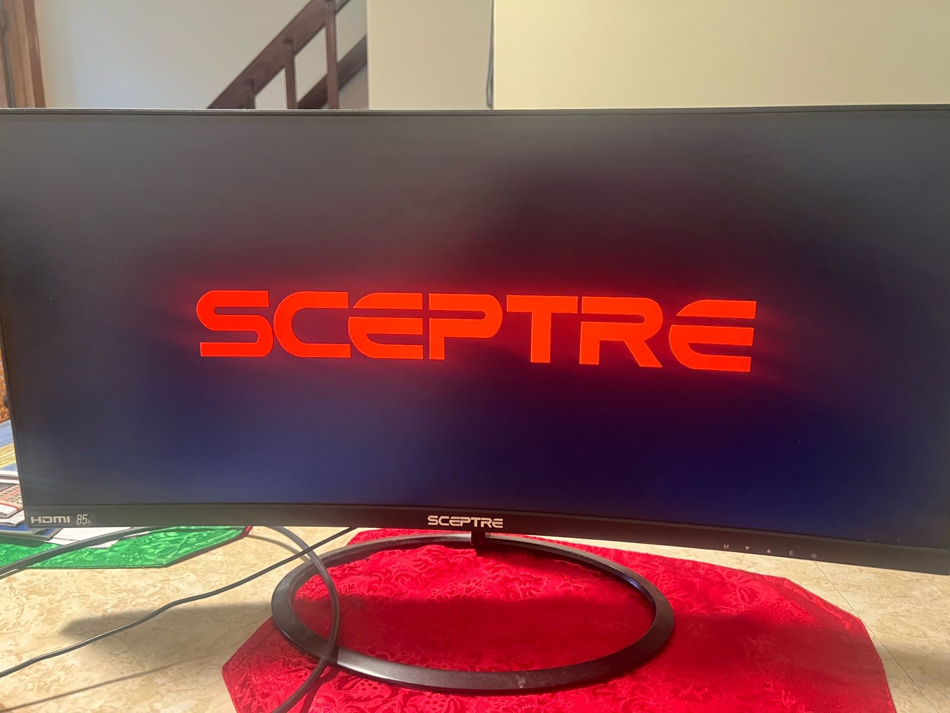 SCEPTRE Curved gaming Monitor HDMI 85Hz