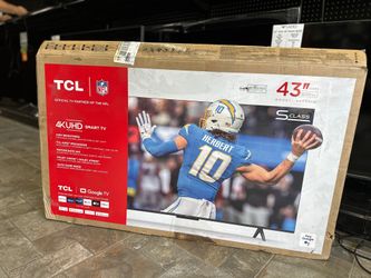 CLOSEOUT TV SALE  43" TCL 4K LED HDR Smart 43S571G