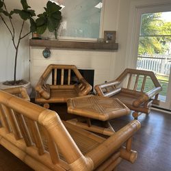 Vintage Bamboo Set