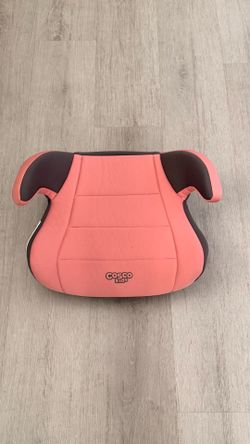 Asiento elevador de auto sin espalda, ligero y portátil para viajes, fundas lavables a máquina, 40-100 libras