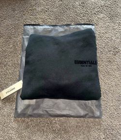 Black Essential Fear If God Hoodie