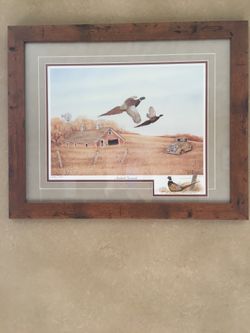 Abandoned Farmstead By Carl Melicar Painting Hang Signed