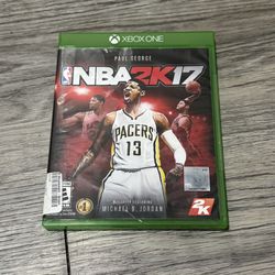  XBOX ONE NBA 2K17 Video Game