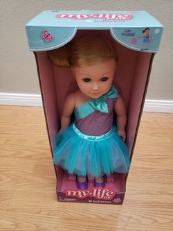 My Life As 18" Poseable Ballerina Doll, Blonde Hair