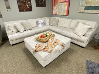 Big Sectional Couch Set L Shaped Modular Oversize Corner Sectional Only $39 down payment 👉 Please ask Jon Green for a discount when you arrive!