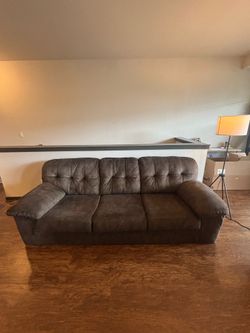 Ashley Dark Olive Green Sofa