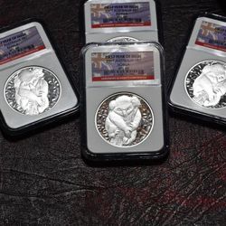 2007 Australian 1oz .999 Silver Koalas - First Year of Issue! NGC MS69