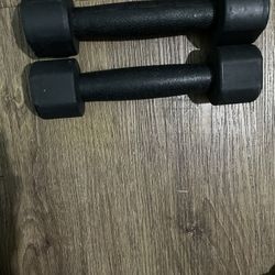 3lb Free Weights Black Used $6 OBO 