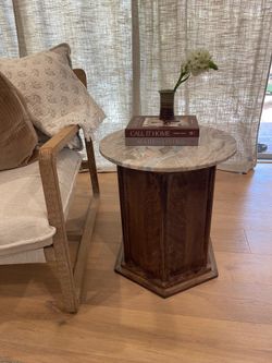 Stunning Round Marble Table