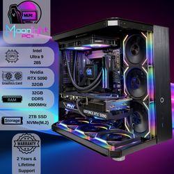 Ultra 9 285 / RTX 5090 “Ultra Nova” - RGB Gaming, Streaming, Productivity, & Ai PC
