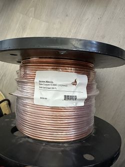 500 Ft Bare Copper 6 Brand New