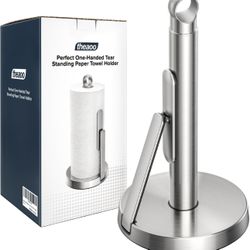 Heavy-Duty Stainless Steel Paper Towel Holder