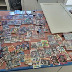 huge baseball football basketball card collection 