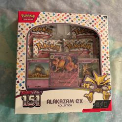 Alakazam Ex Collection Box 151 Pokémon 