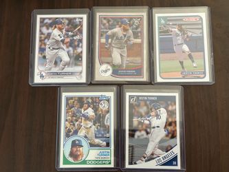 Dodgers Justin Turner (5) card lot