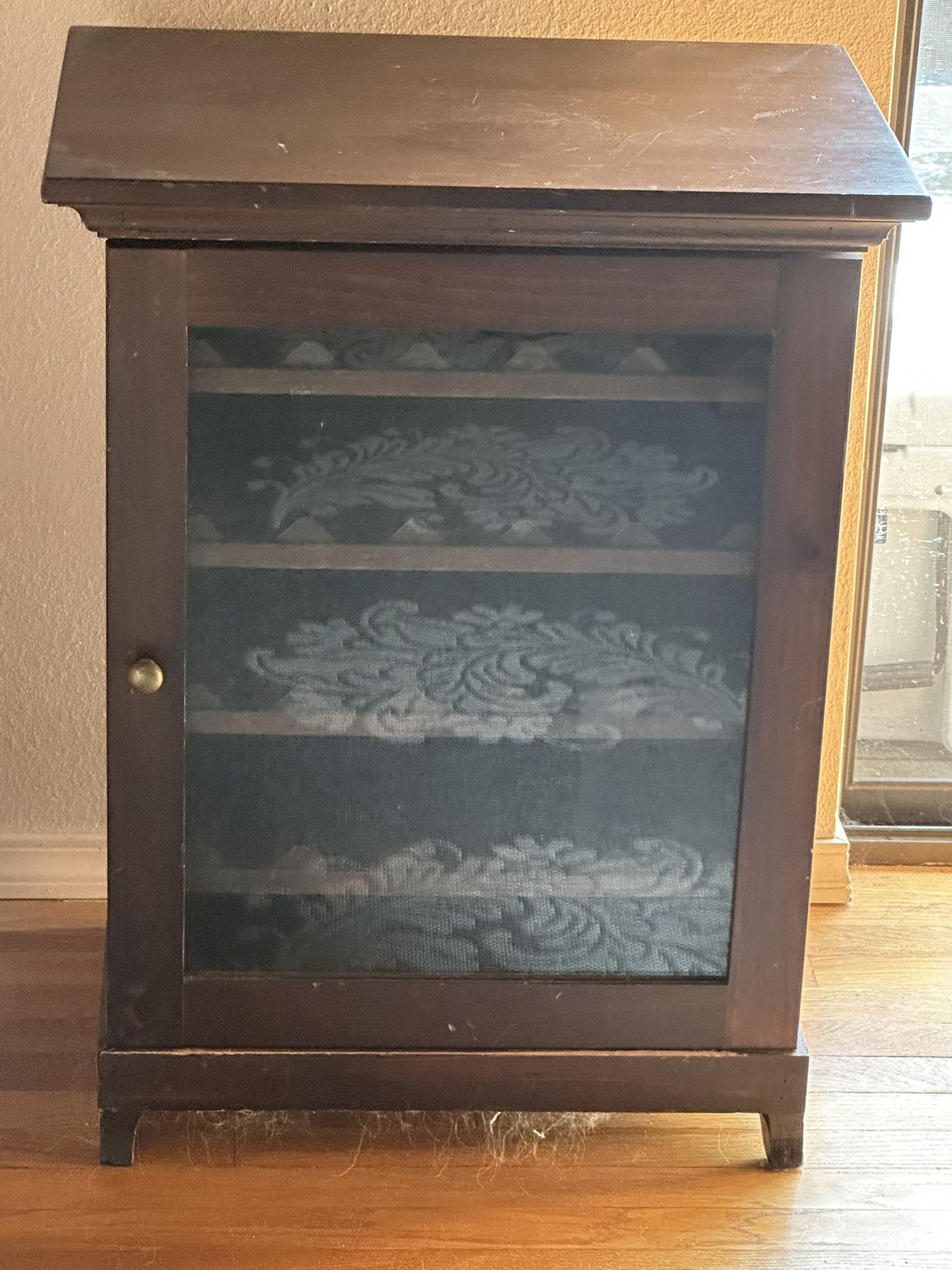 Pottery Barn Vintage Wine Cabinet