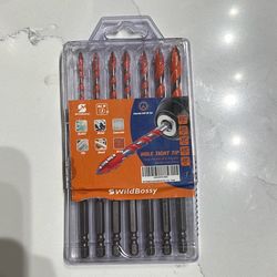 Concrete drill bit set