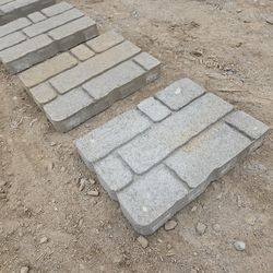 12" X 16" CEMENT STEPPING PAVERS $4 EACH PIECE