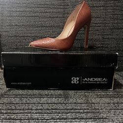 Brown Sgs High Heels