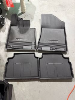 2024-2026 Hyundai Sonata Kia K5 All Weather Floor Mats + Trunk Tray