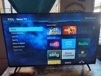 TCL 4K LED Roku Smart TV 55in
