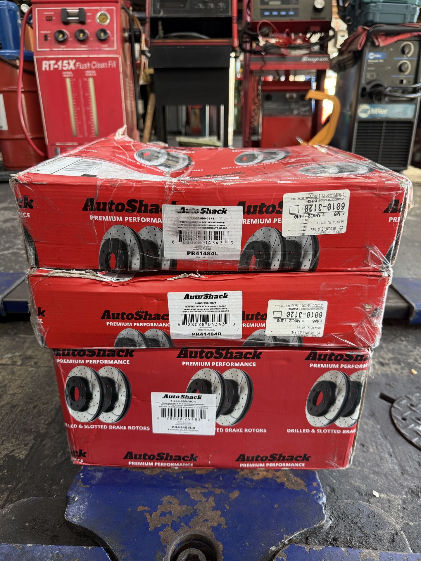 New Front and rear brake rotors for 2008 Toyota tundra limited 5.7