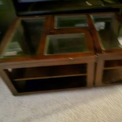 Versatile Coffee Table 46 " Long With Wheels, 