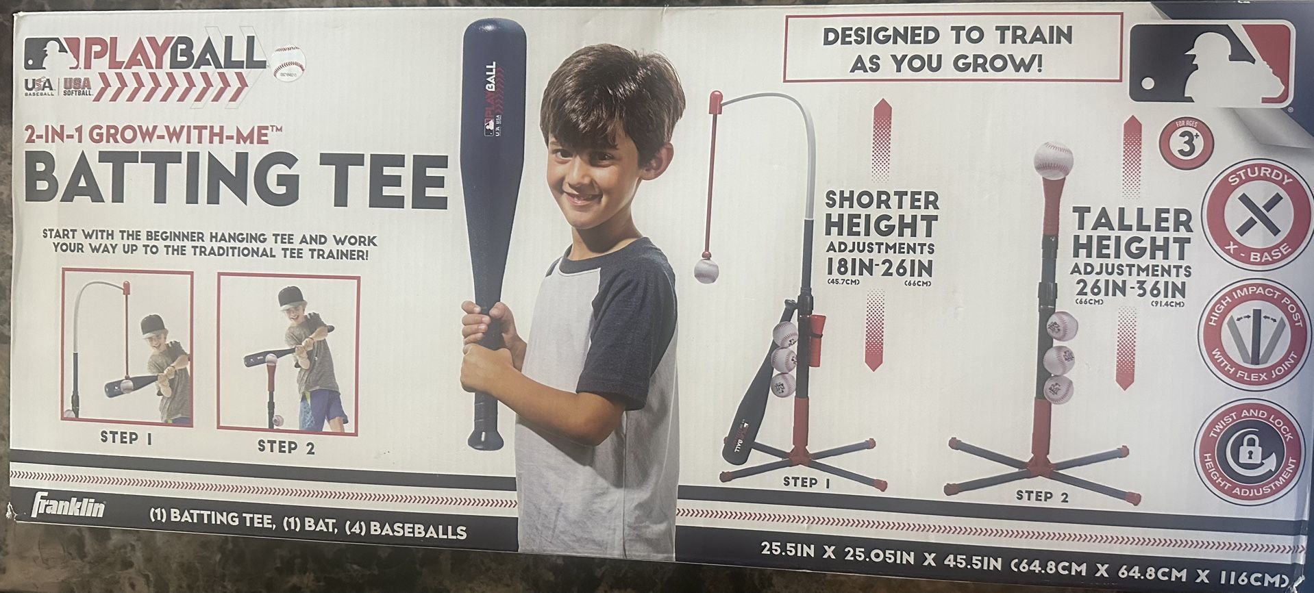Playball 2 IN 1 Batting Tee