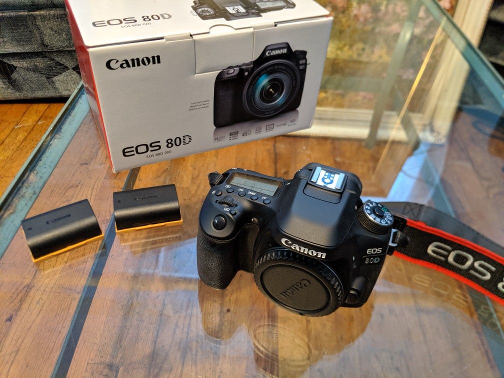 Canon EOS 80D DSLR Camera