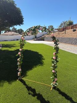 7ft light up mirror dance frame