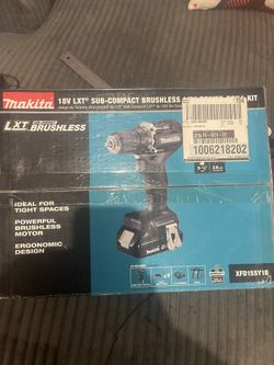 Makita Lxt Brushless Drill