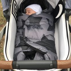 7 Am Winter Plush Cover Seat And Bassinet Wrap