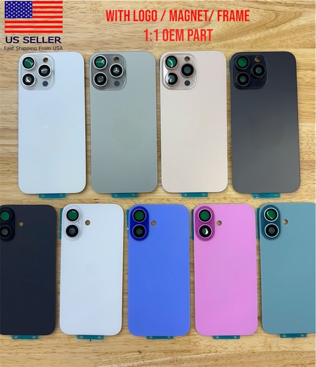 Iphone 14 / 15 / 15 Pro / 15 Pro Max /16 Pro Max Back Glass 